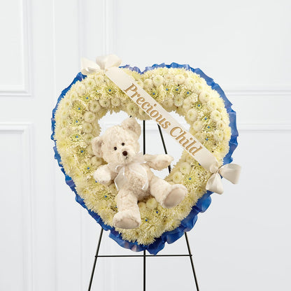 Precious Child Standing Heart – DIGIORGIO'S FLORIST, Charleroi PA