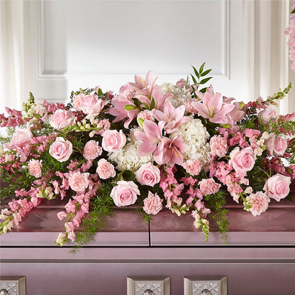 Life & Remembrance Casket Spray – DIGIORGIO'S FLORIST, Charleroi PA