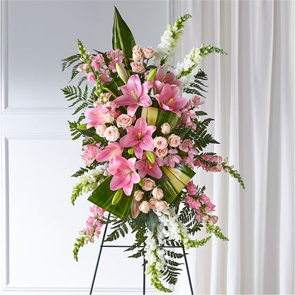 Elegant Embrace Standing Spray – DIGIORGIO'S FLORIST, Charleroi PA