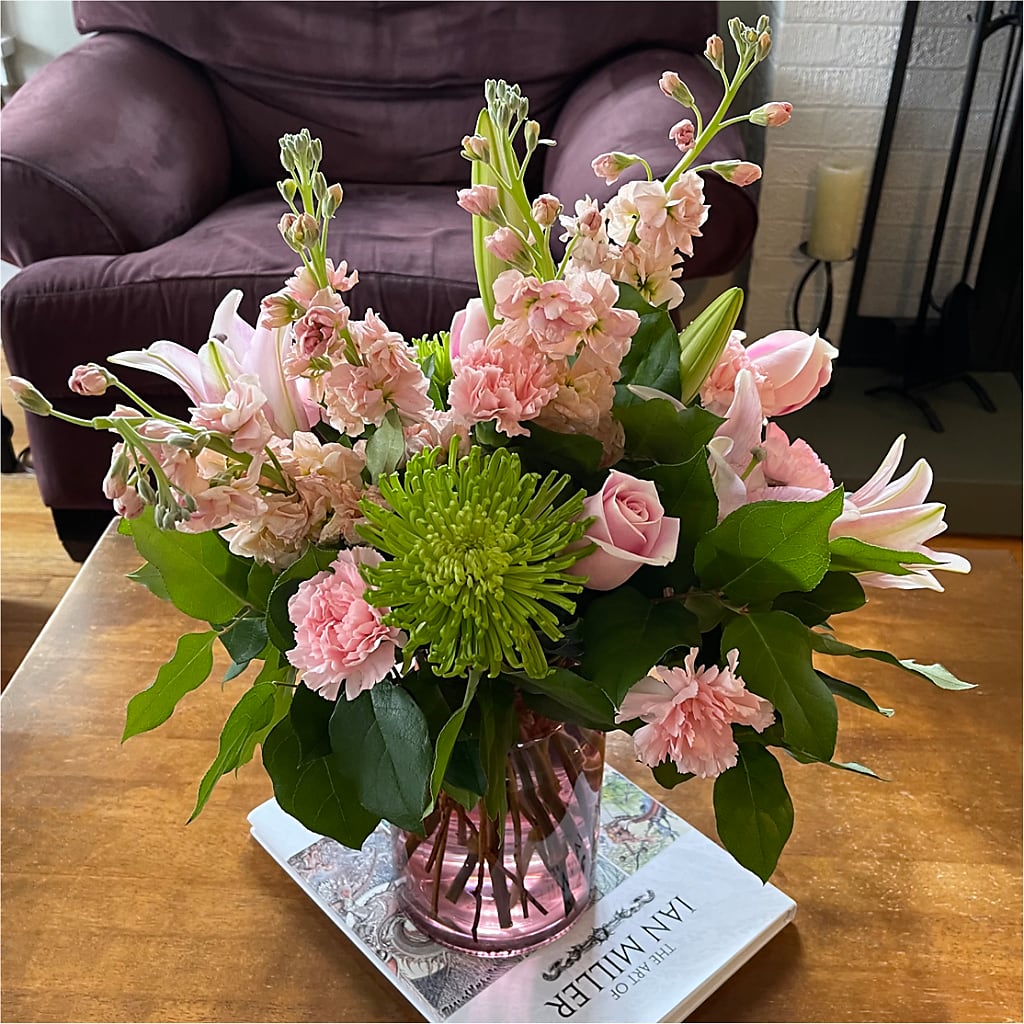 Pretty in Pink Bouquet – DIGIORGIO'S FLORIST, Charleroi PA