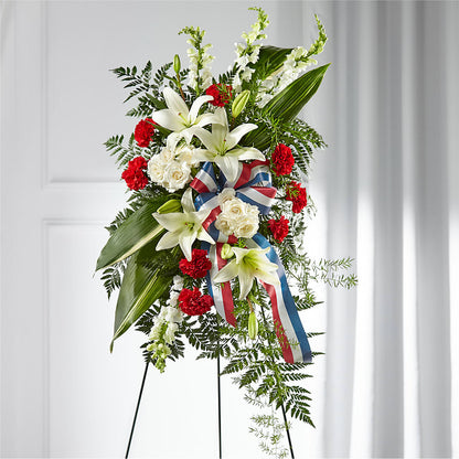 Stars of Life Standing Spray – DIGIORGIO'S FLORIST, Charleroi PA