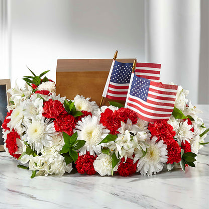 Spirit of Patriotism Cremation Adornment – DIGIORGIO'S FLORIST, Charleroi PA