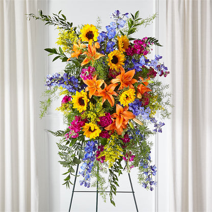 Sunlit Memories Standing Spray (Standard) – DIGIORGIO'S FLORIST, Charleroi PA