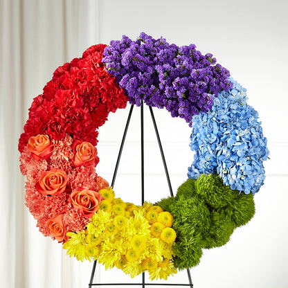Circle of Love Wreath – DIGIORGIO'S FLORIST, Charleroi PA