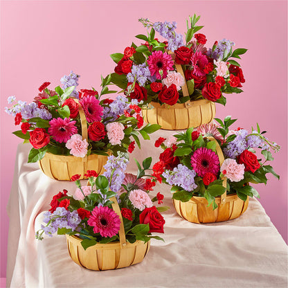 Pink Picnic Basket – DIGIORGIO'S FLORIST, Charleroi PA