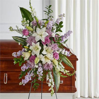 Grateful Hearts Standing Spray – DIGIORGIO'S FLORIST, Charleroi PA