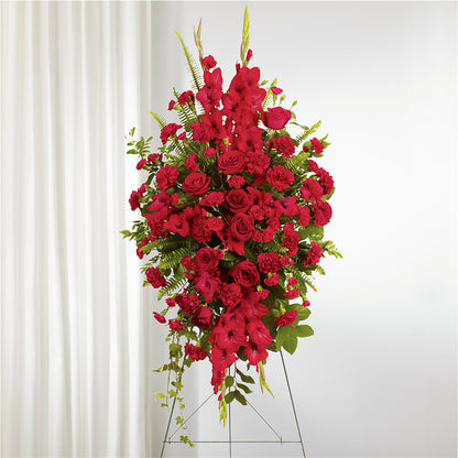 From the Heart Standing Spray – DIGIORGIO'S FLORIST, Charleroi PA