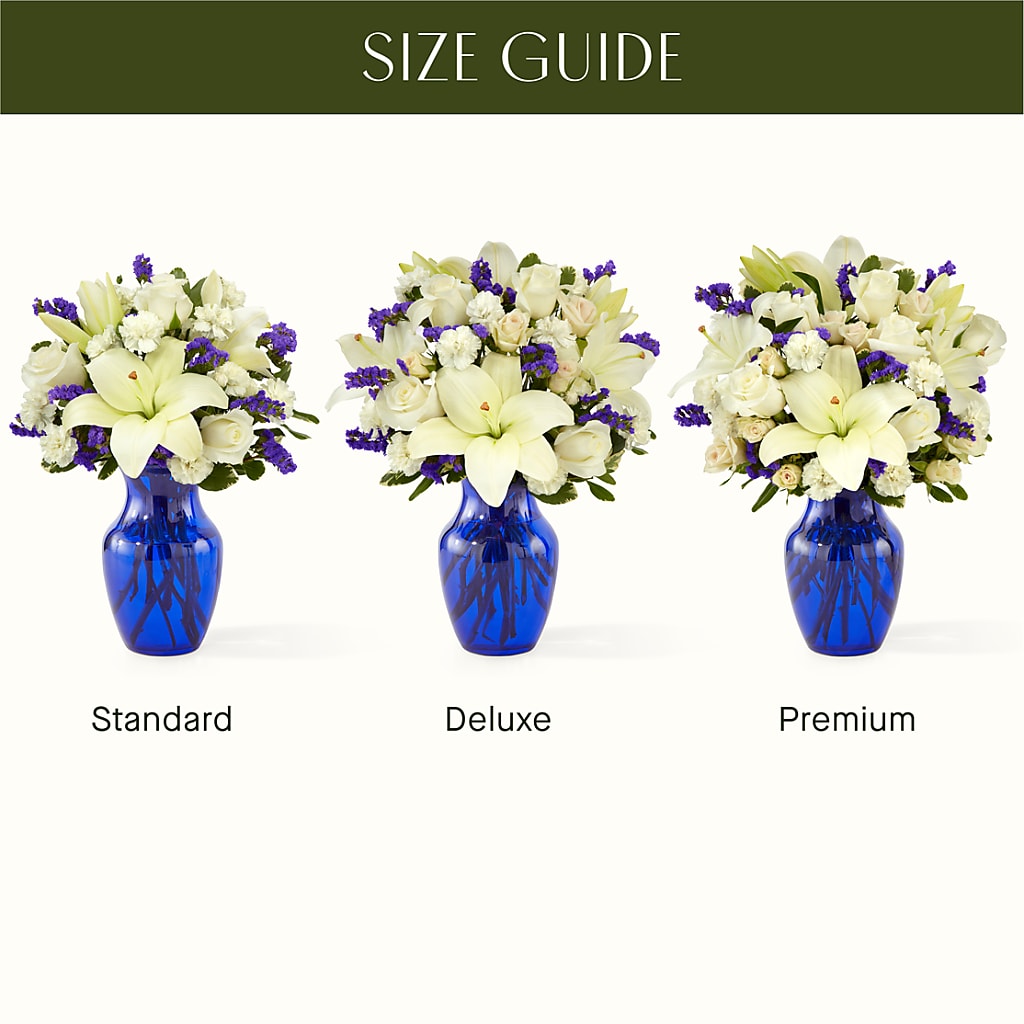 Sapphire Rush Bouquet – DIGIORGIO'S FLORIST, Charleroi PA