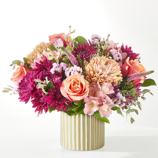 Berry Cobbler Bouquet with Ivory Vase – DIGIORGIO'S FLORIST, Charleroi PA