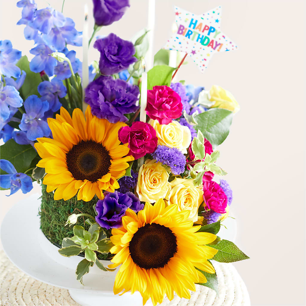 Star of the Day Floral Cake – DIGIORGIO'S FLORIST, Charleroi PA