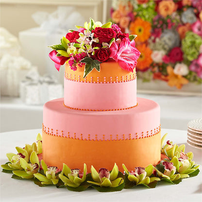 Sweet Citrus Cake Decor – DIGIORGIO'S FLORIST, Charleroi PA